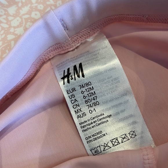 H&M Baby Full Rash Guard SPF One Piece - Picture 3 of 3